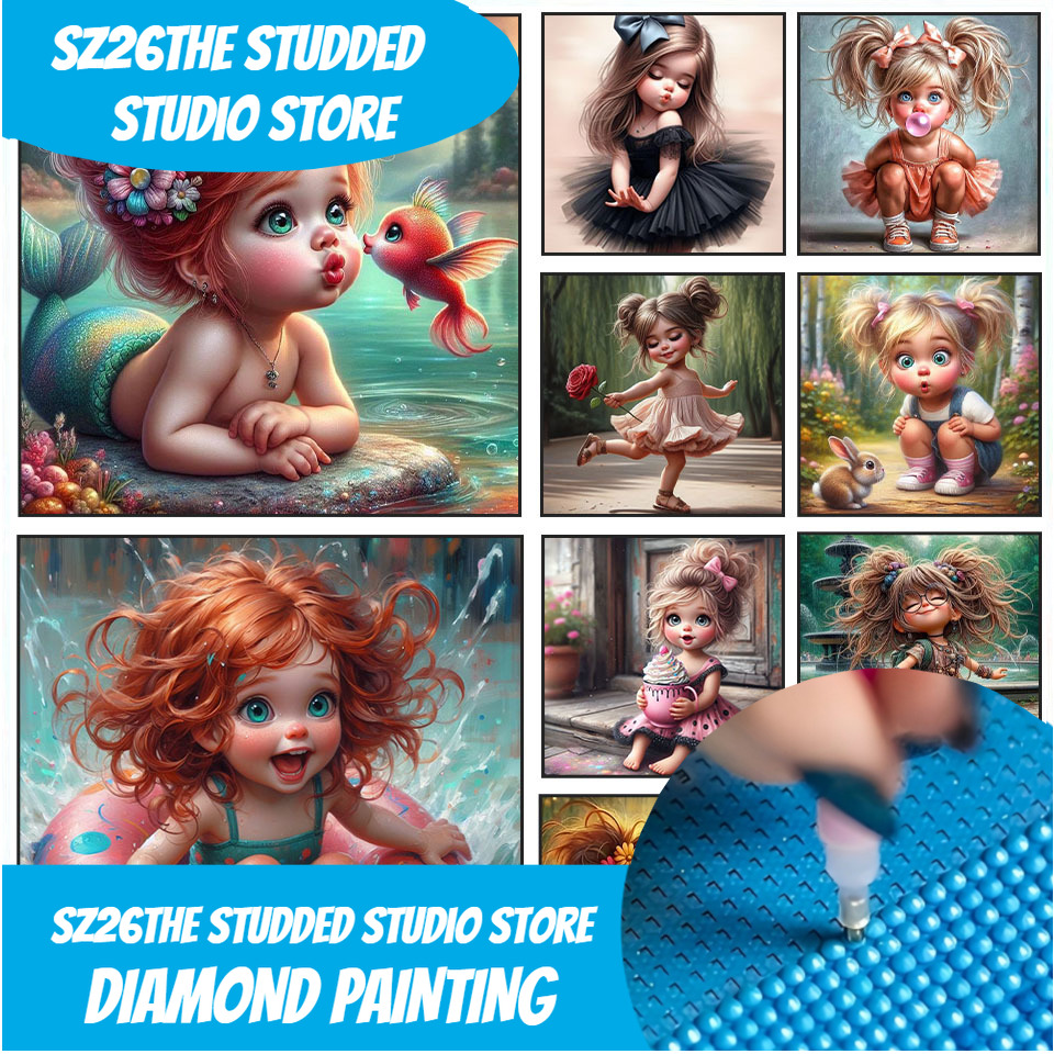 Resin Art Set - Sz26The Studded 5D DIY Diamond Painting