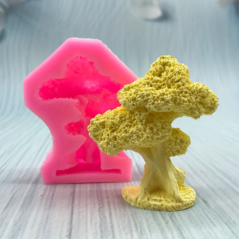 Silicone Mold Ocean - 1 Piece, Small Tree Bonsai Tree