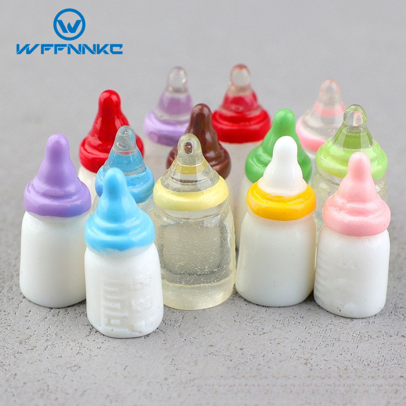 Resin Art Earrings Material - WFFNNKC 10Pcs Cartoon Simulation Bottle Resin