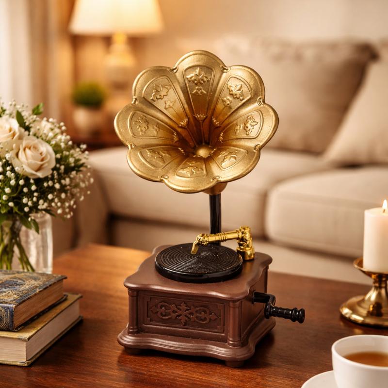 Resin Art Toys - Hot-1Pcs Living Room Accessories Dollhouse Vintage