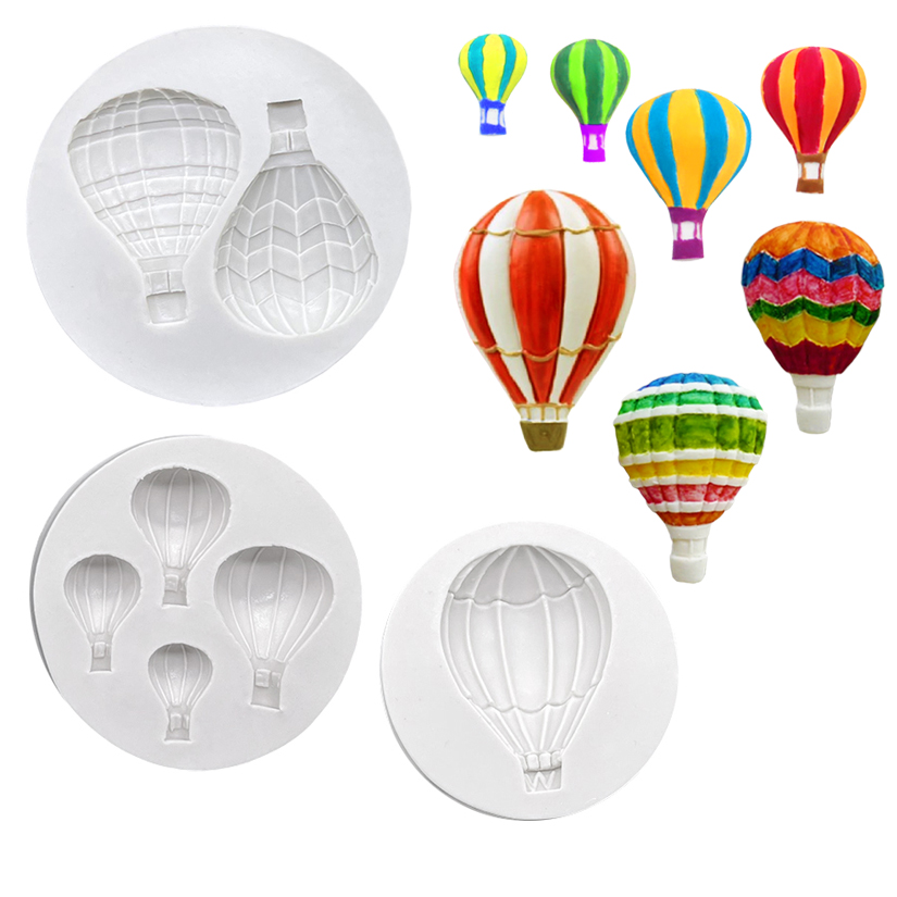 Resin Art Heat Gun - Hot Air Balloon Silicone Mold Sugarcraft