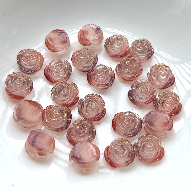 50pcs New Gold Foil Resin Rose - Resin Art Book ulasan dan harga