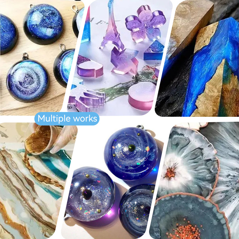 Starry Sky Epoxy Resin Pigment - Resin Art Glue ulasan dan harga