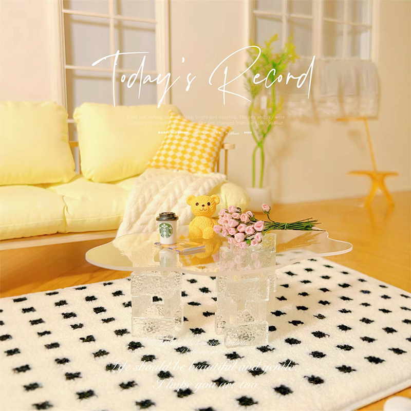20Pcs Dollhouse Mini Crystal C - Resin Art Toys ulasan dan harga