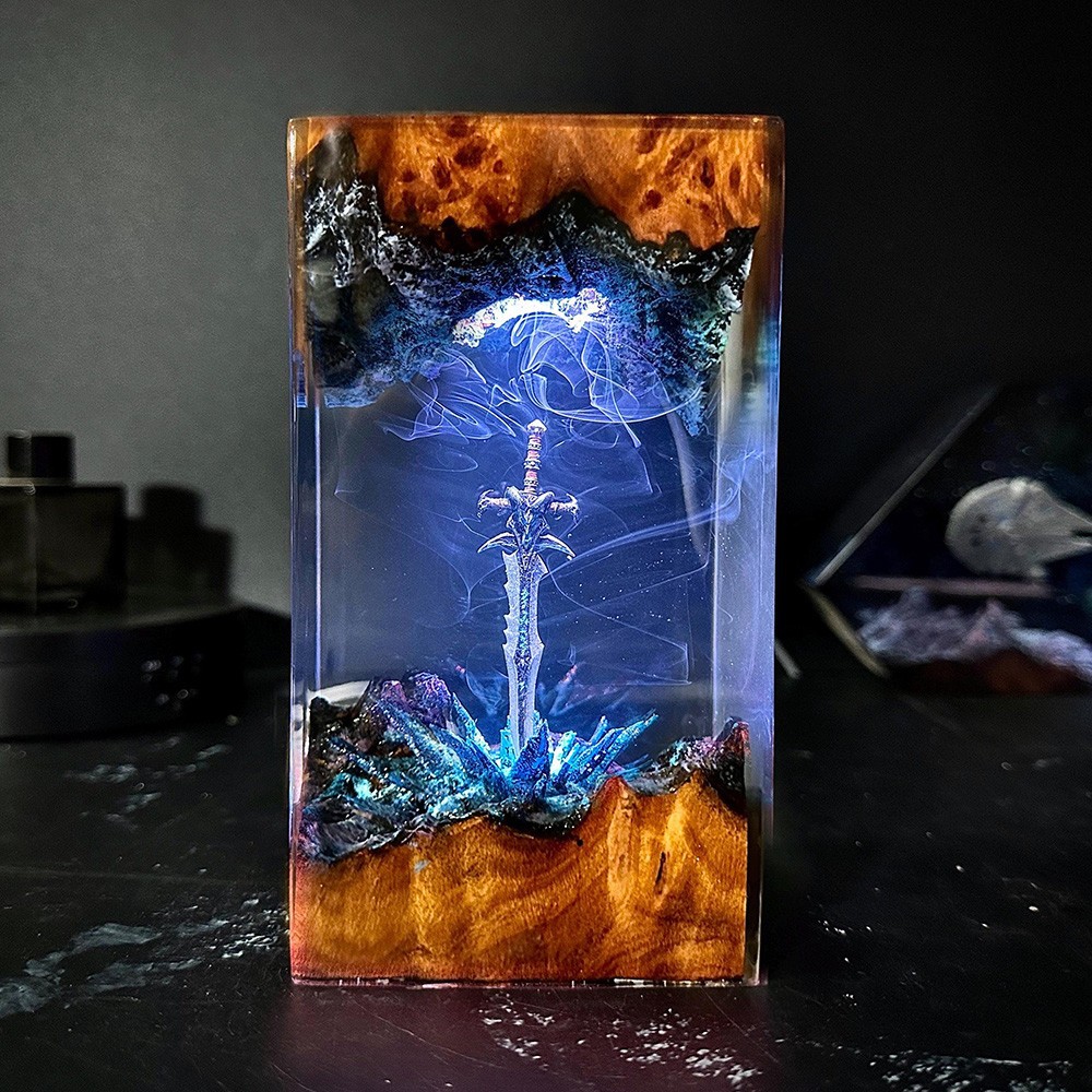 Magic Series Solid Wood Resin  - Resin Art Design For Wedding ulasan dan harga