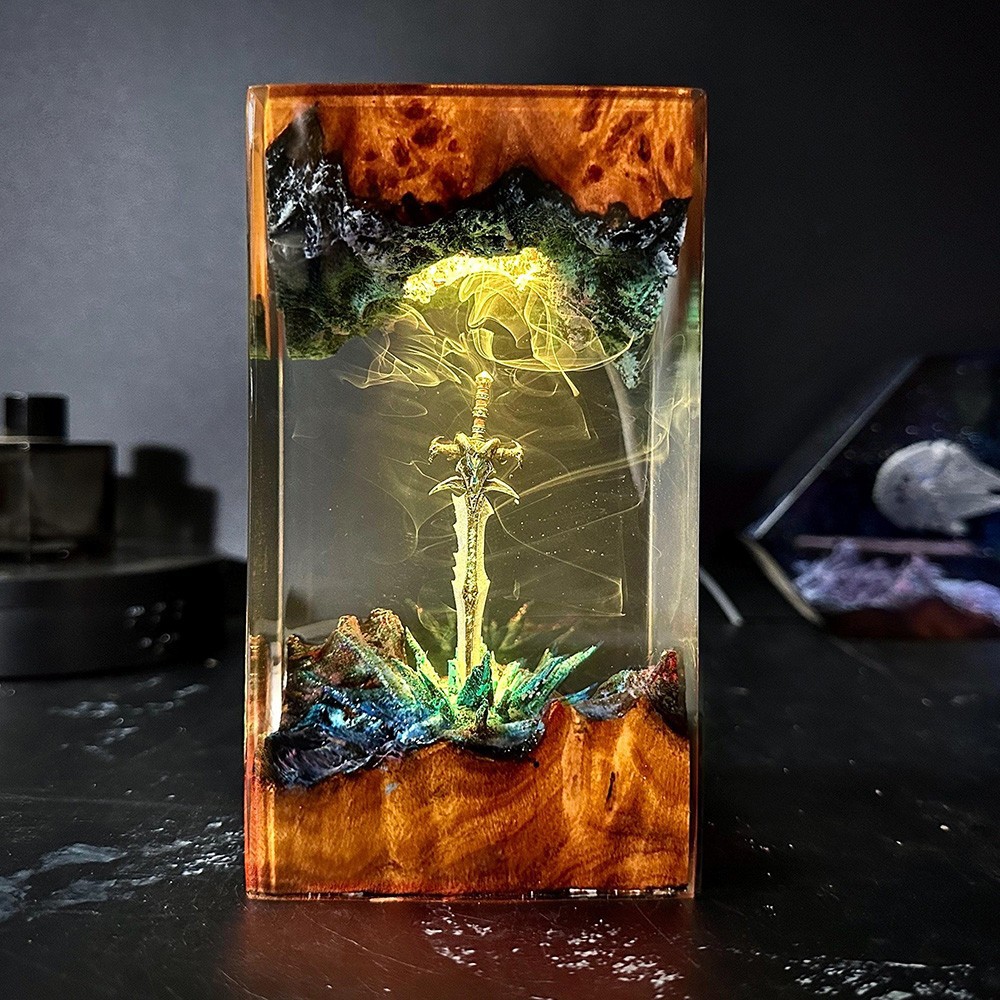 Magic Series Solid Wood Resin  - Resin Art Design For Wedding ulasan dan harga