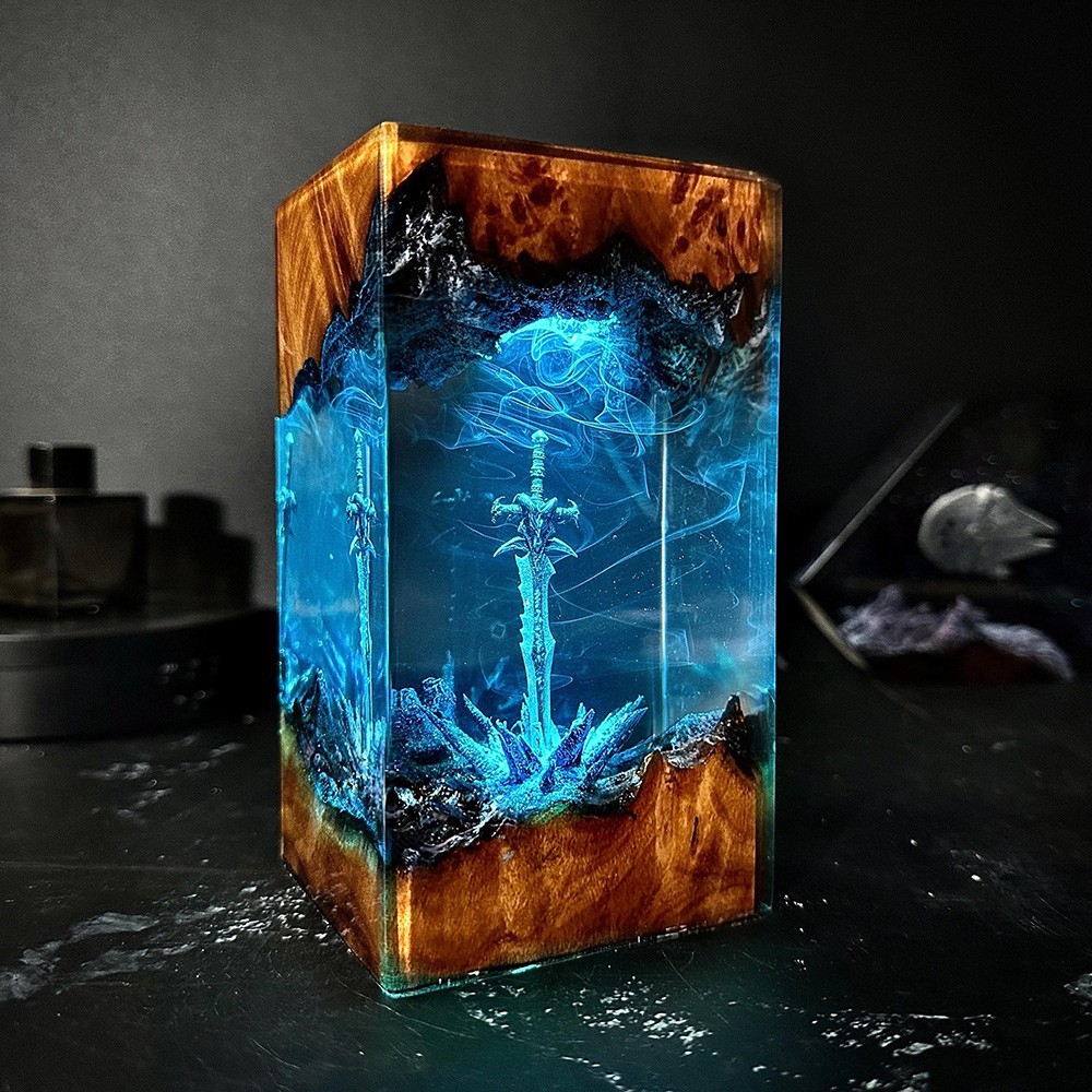 Magic Series Solid Wood Resin  - Resin Art Design For Wedding ulasan dan harga