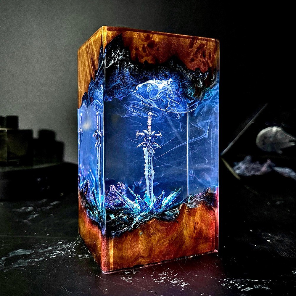 Magic Series Solid Wood Resin  - Resin Art Design For Wedding ulasan dan harga