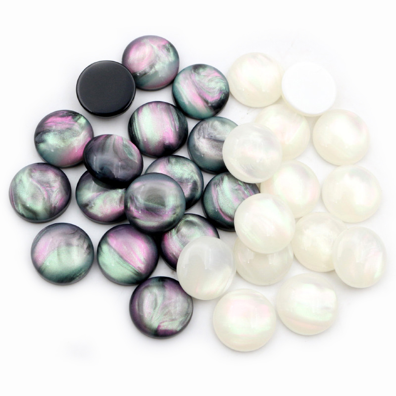 40pcs 8mm 10mm 12mm Round Resi - Resin Art Jewelry Kit ulasan dan harga