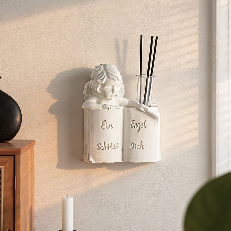 European Angel Book Wall Mount - Resin Art Book ulasan dan harga