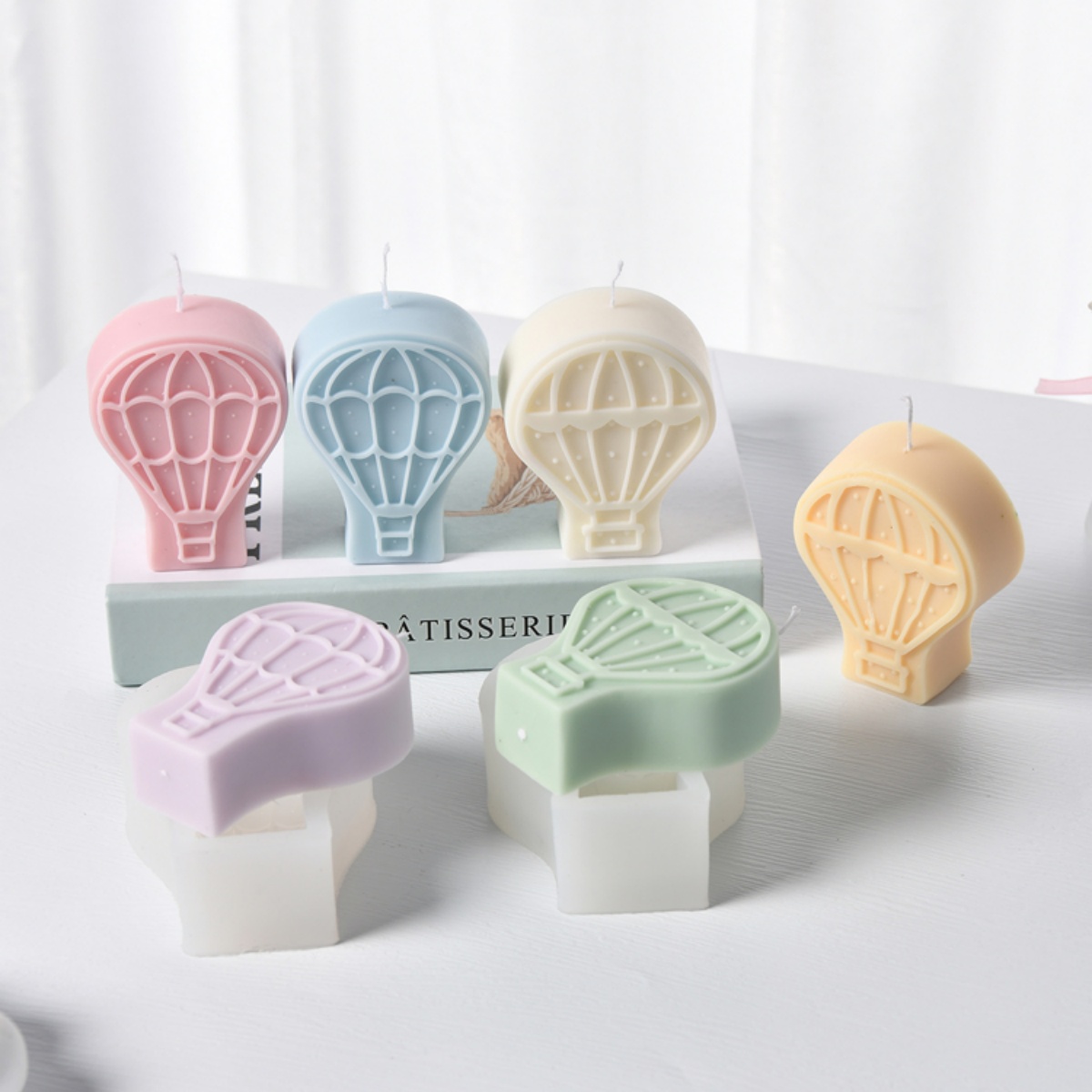 Hot Air Balloon Shape Candle S - Resin Art Heat Gun ulasan dan harga