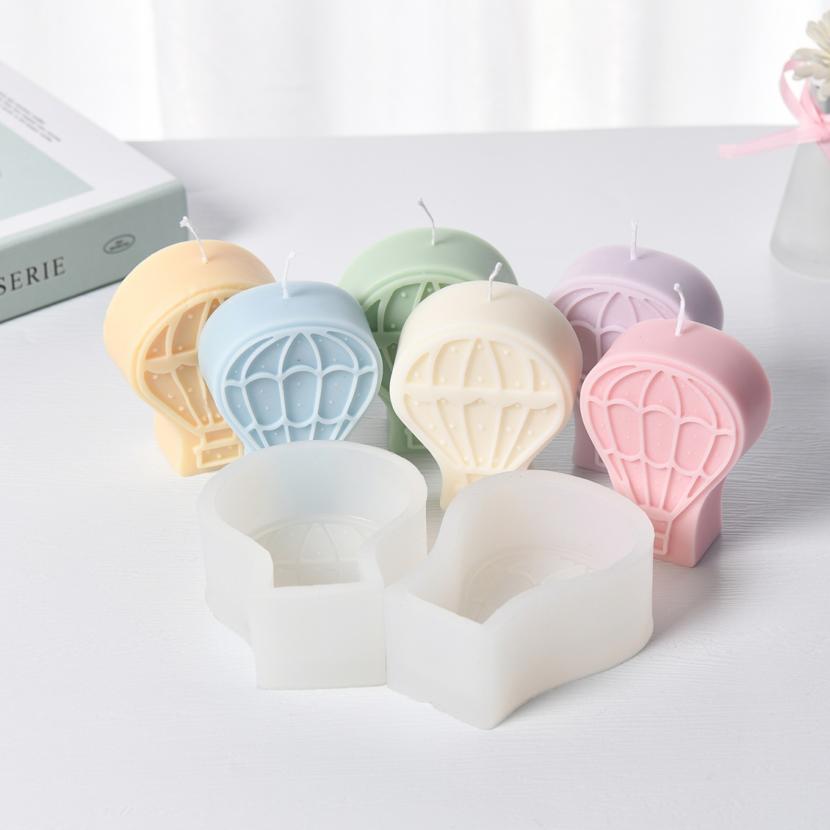 Hot Air Balloon Shape Candle S - Resin Art Heat Gun ulasan dan harga