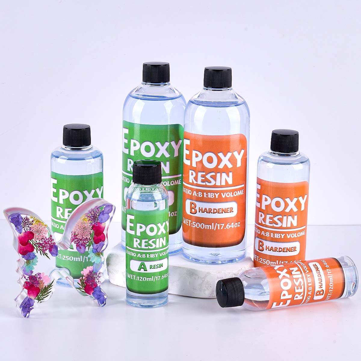 1:1 Ratio Epoxy Resin Kit Anti - Resin Art Glue ulasan dan harga
