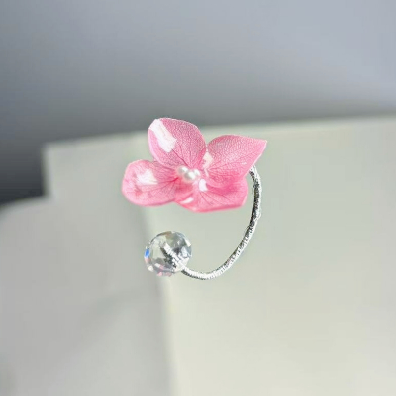 GXGlint Pink Flower Pressed Ri - Dried Flower Pressed ulasan dan harga