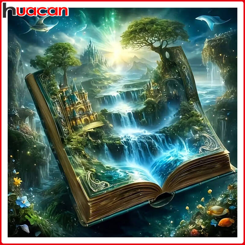 Huacan DIY Diamond Painting Ki - Resin Art Book ulasan dan harga