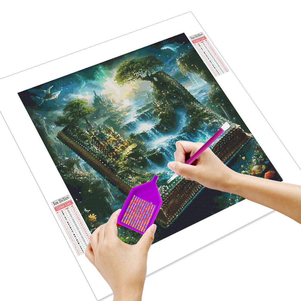 Huacan DIY Diamond Painting Ki - Resin Art Book ulasan dan harga