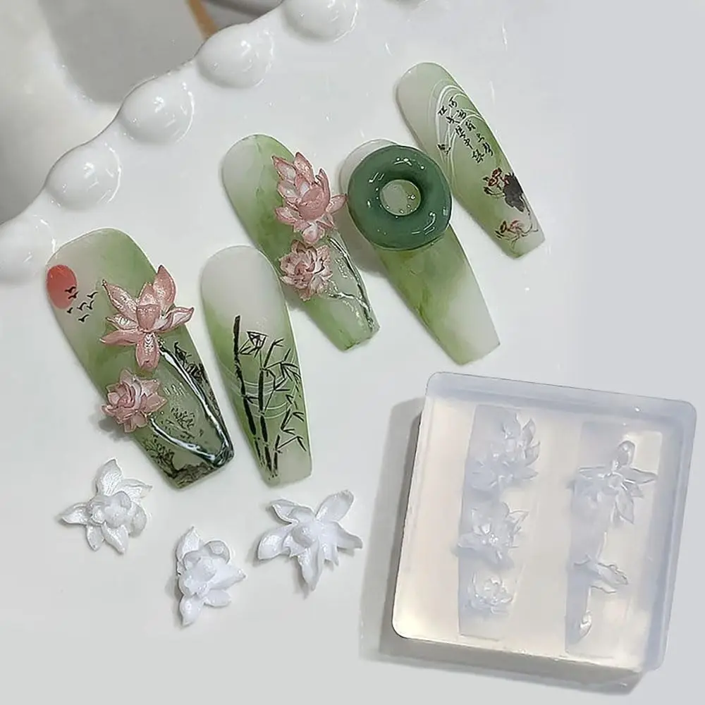 3D thorns Nail Design Silicone - Resin Art Templates Free ulasan dan harga