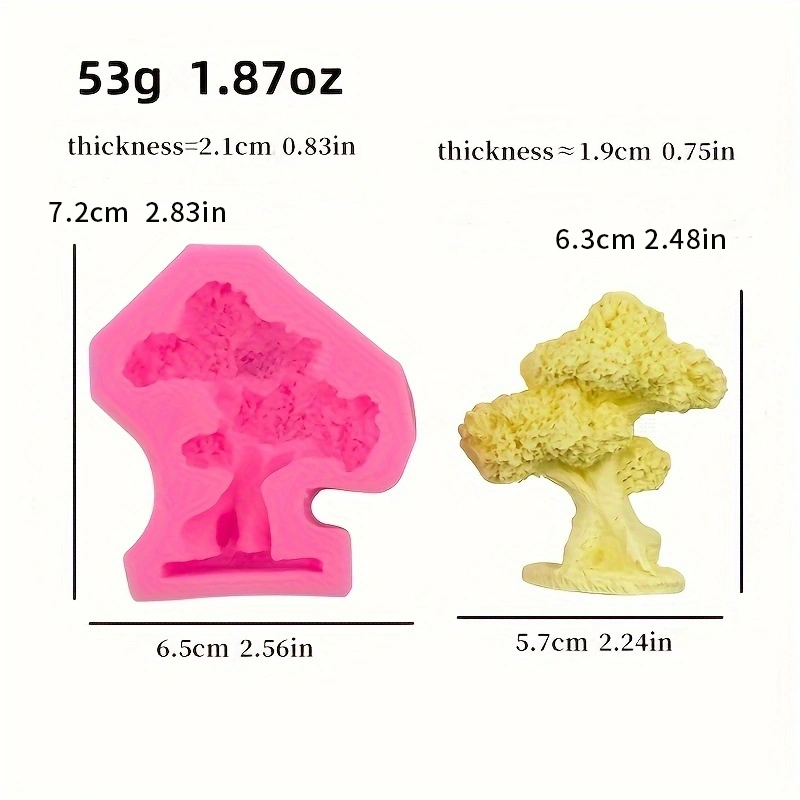 1 Piece, Small Tree Bonsai Tre - Silicone Mold Ocean ulasan dan harga