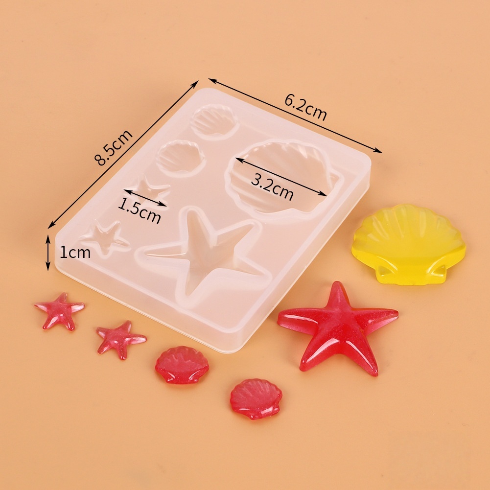 DIY Ocean Theme Crystal Epoxy  - Silicone Mold Ocean ulasan dan harga