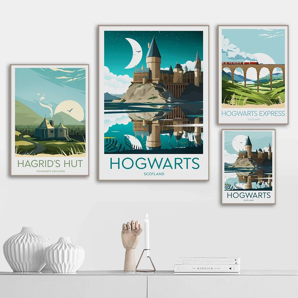 Film Aesthetics Wall Art Hogwa - Resin Art Gift ulasan dan harga