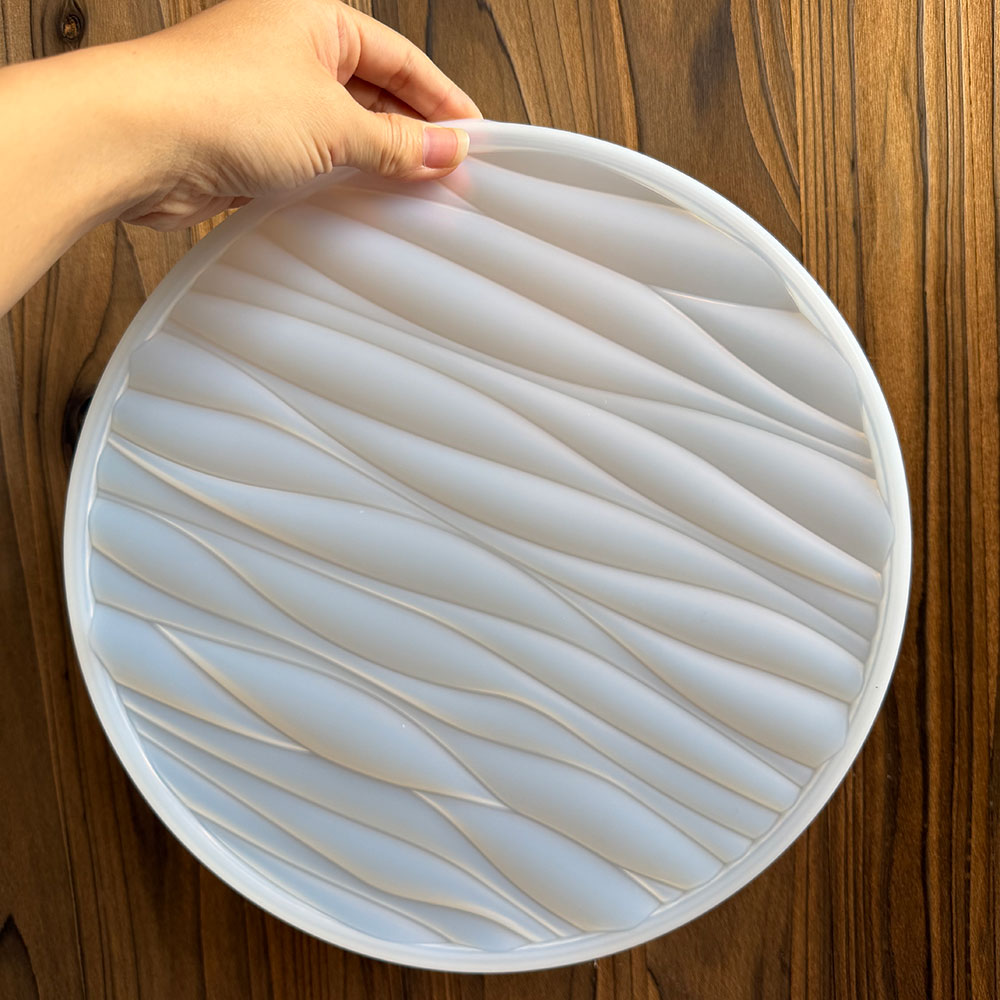Large Round Tray Silicone Mold - Resin Art Glue ulasan dan harga