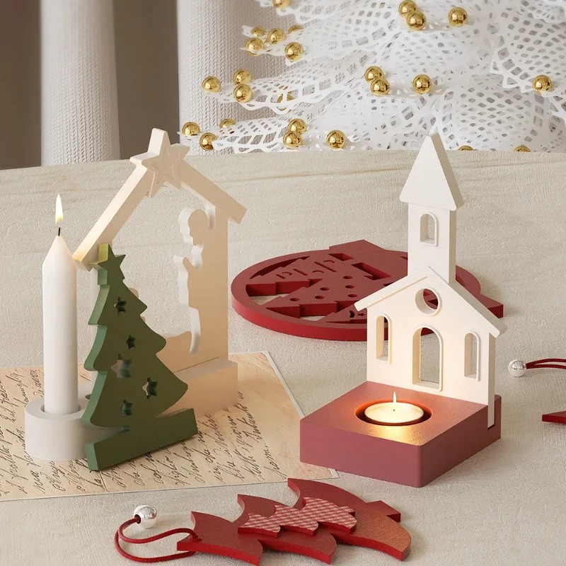 Halloween Christmas  Candle Ho - Xmas Resin Art ulasan dan harga