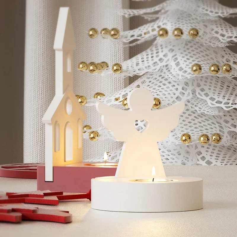 Halloween Christmas  Candle Ho - Xmas Resin Art ulasan dan harga