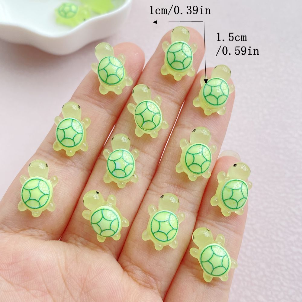30Pcs Cute Mini Cartoon Night  - Resin Art Design For Wedding ulasan dan harga