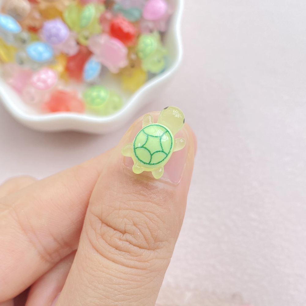 30Pcs Cute Mini Cartoon Night  - Resin Art Design For Wedding ulasan dan harga