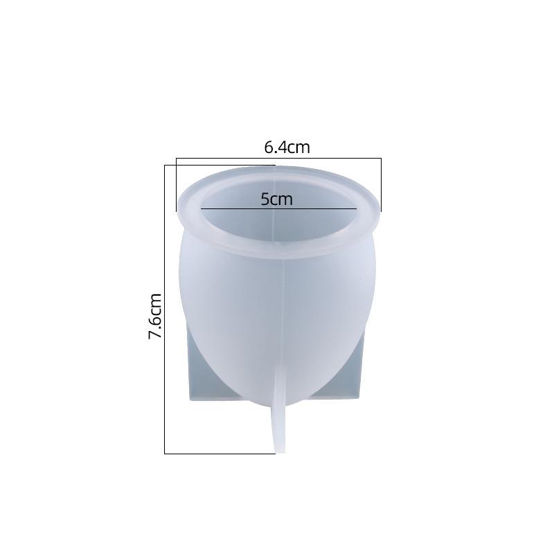 Hot Egg-Shaped Silicone Mold C - Resin Art Heat Gun ulasan dan harga