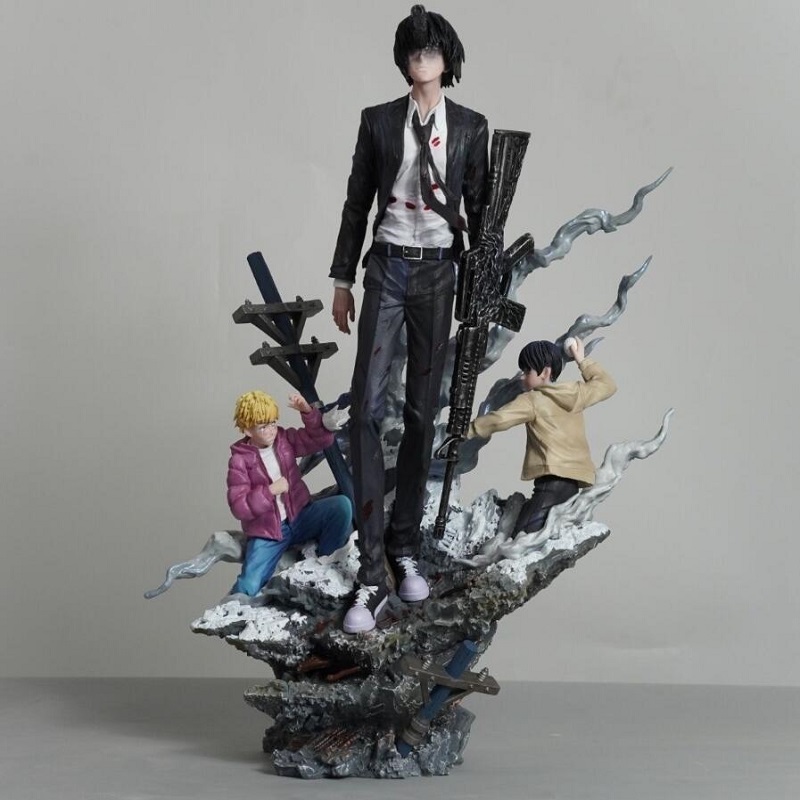 Chainsaw Man Gun Devil Devil H - Resin Art Toys ulasan dan harga