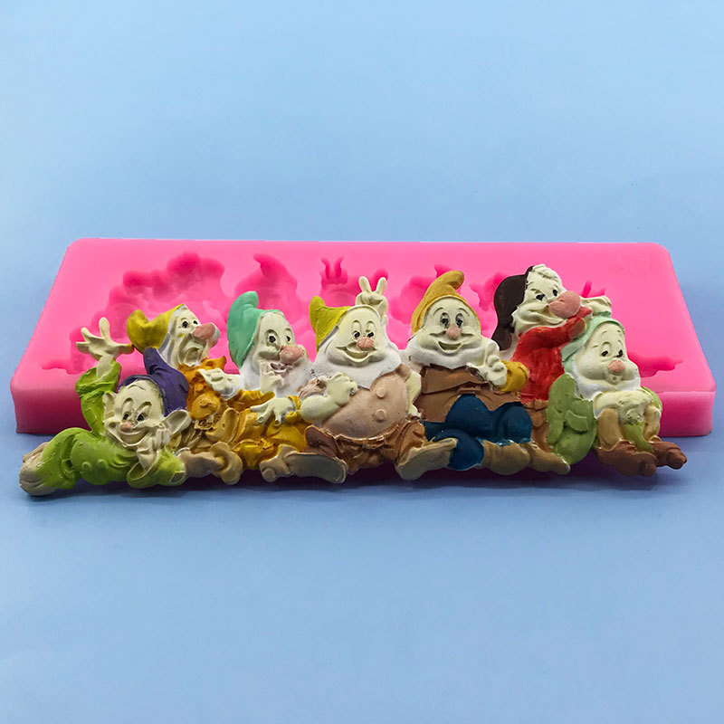 1 Piece, Seven Dwarves Flippin - Silicone Mold Ocean ulasan dan harga