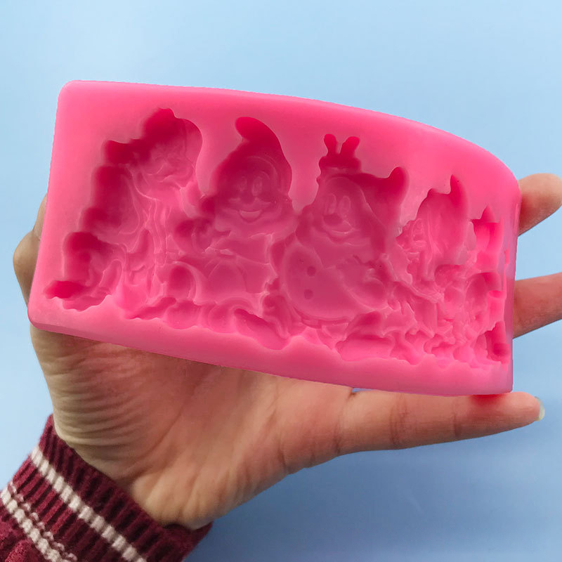1 Piece, Seven Dwarves Flippin - Silicone Mold Ocean ulasan dan harga