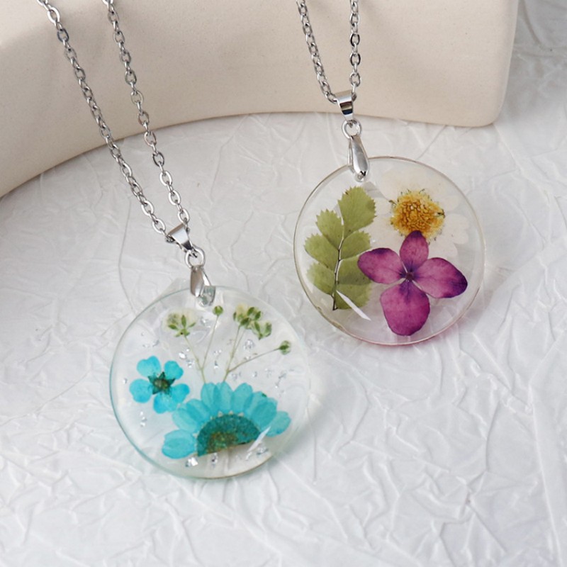 Transpant Epoxy Resin Dried Fl - Dried Flower Pressed ulasan dan harga