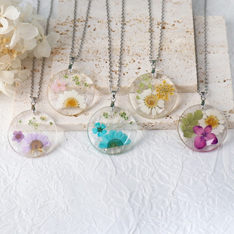 Transpant Epoxy Resin Dried Fl - Dried Flower Pressed ulasan dan harga