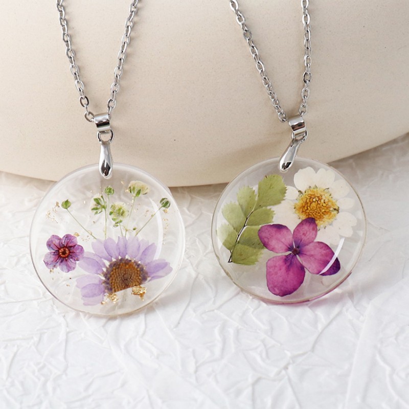 Transpant Epoxy Resin Dried Fl - Dried Flower Pressed ulasan dan harga