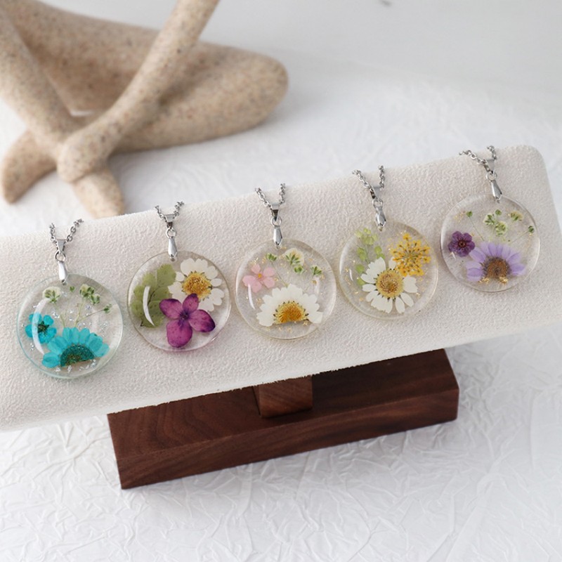Transpant Epoxy Resin Dried Fl - Dried Flower Pressed ulasan dan harga
