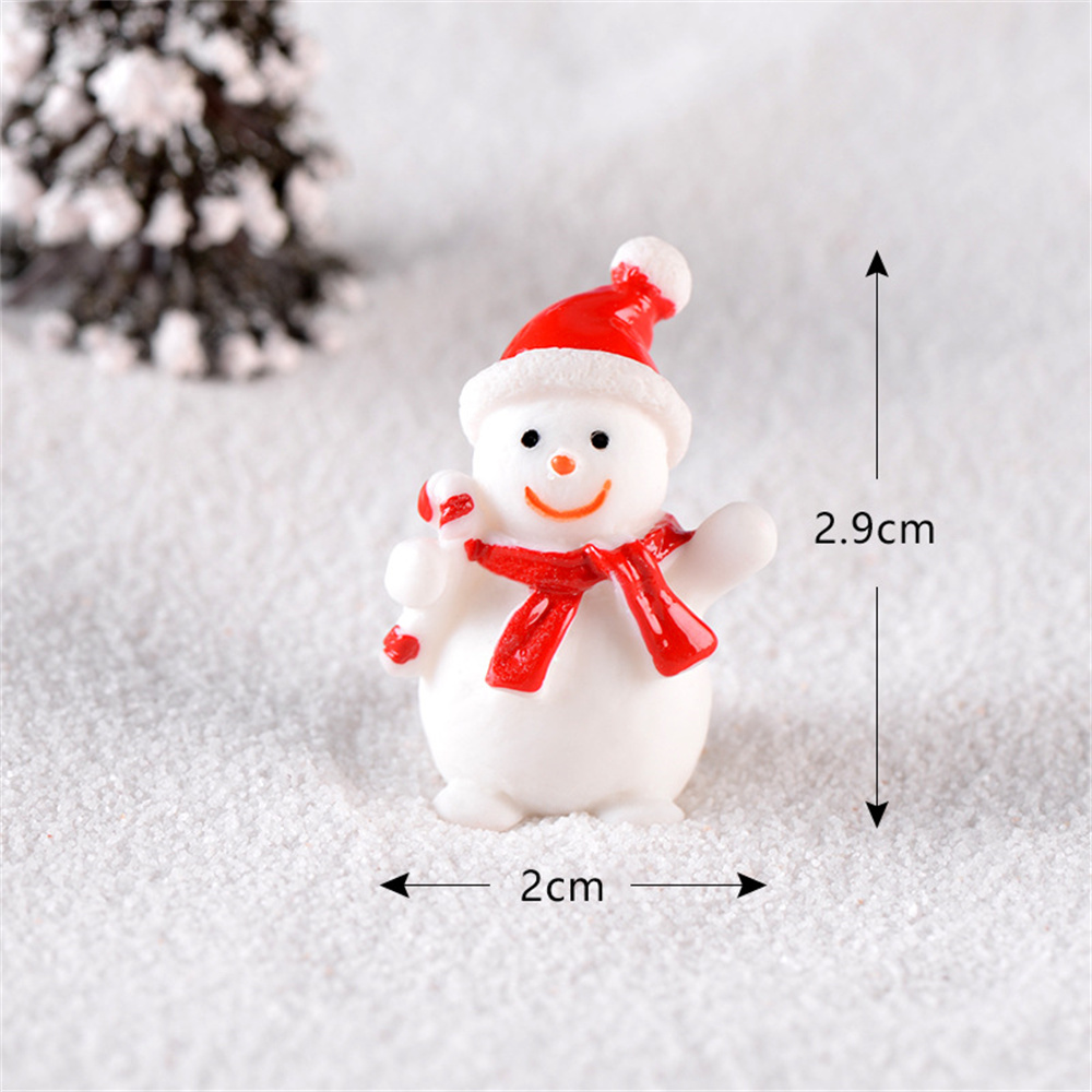 1pc Resin Santa Claus Ornament - Xmas Resin Art ulasan dan harga