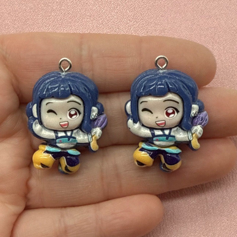 10pcs resin cartoon pendant, D - Resin Art Handmade ulasan dan harga
