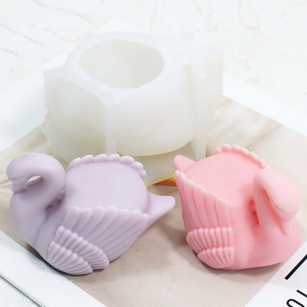 White Swan Silicone Candle Mou - Silicone Mold Ocean ulasan dan harga