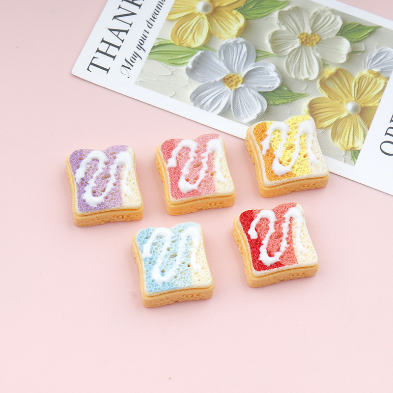 30/300pcs Mini Toast Biscuits  - Resin Art Earrings Material ulasan dan harga