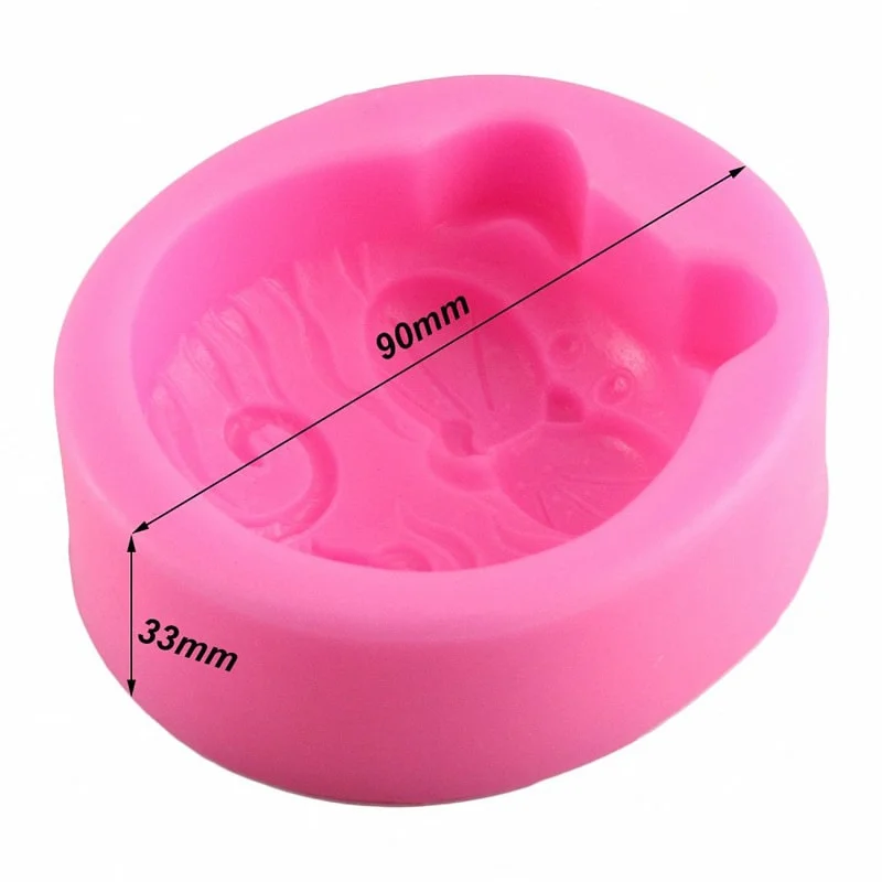 1PC Non-Stick Silicone Mold 3D - Silicone Mold Ocean ulasan dan harga