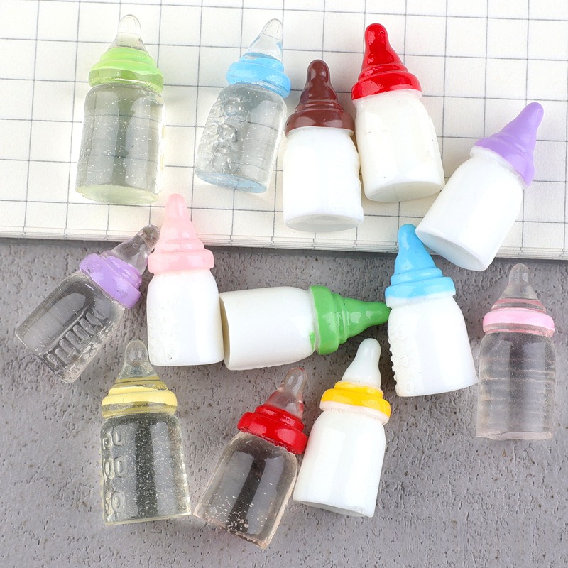 WFFNNKC 10Pcs Cartoon Simulati - Resin Art Earrings Material ulasan dan harga