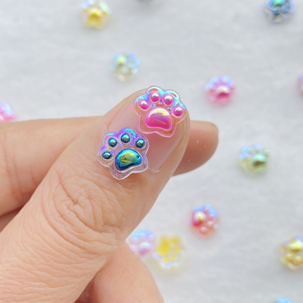 50Pcs Cute Cartoon Mini Colorf - Resin Art Design For Wedding ulasan dan harga