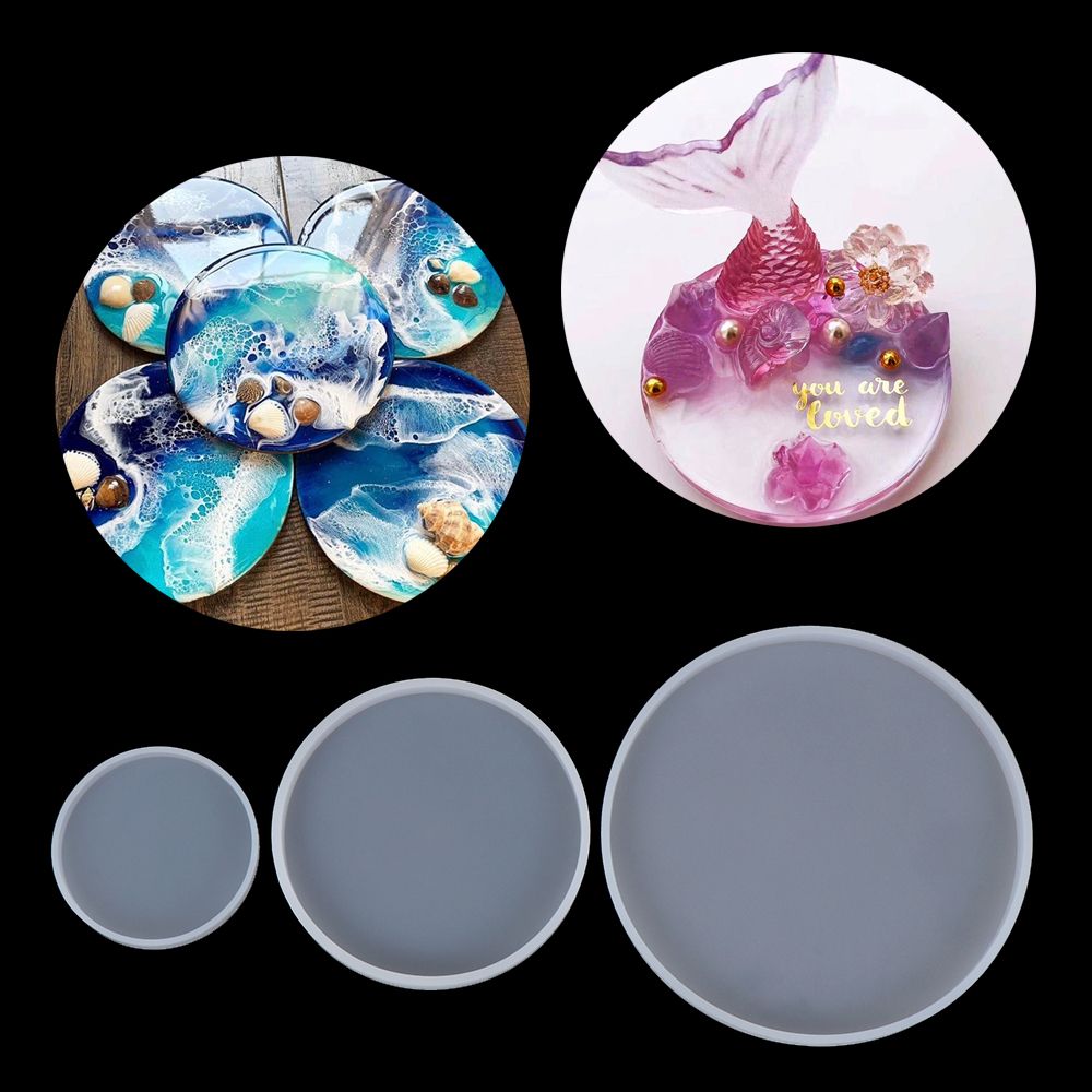 DIY Craft Silicone Fluid Arts  - Resin Art Coasters ulasan dan harga