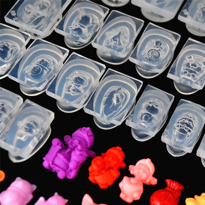 SNASAN 3D Cute Goldfish The Go - Silicone Mold Ocean ulasan dan harga