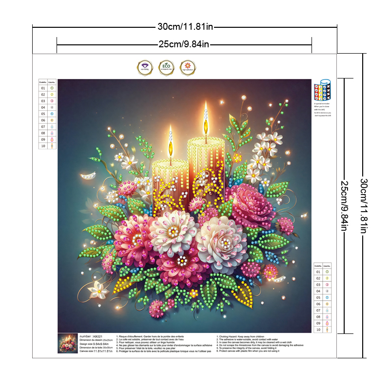 DIY 5D Diamond Painting Kit fo - Resin Art Design For Wedding ulasan dan harga