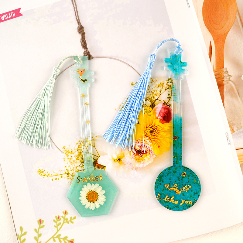 DIY UV Silicone Mould Bookmark - Resin Art Book ulasan dan harga