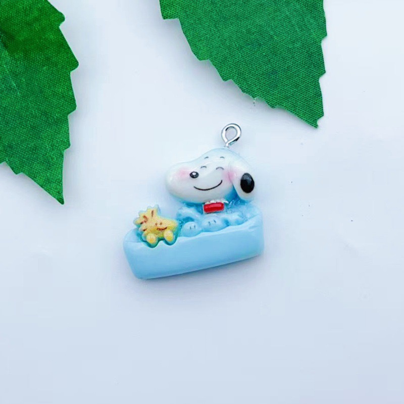 12pcs resin cartoon dog pendan - Resin Art Jewelry Kit ulasan dan harga