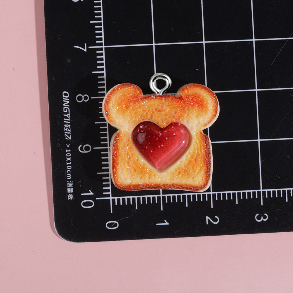 10pcs Heart Bear Cat Animal Sh - Resin Art Handmade ulasan dan harga